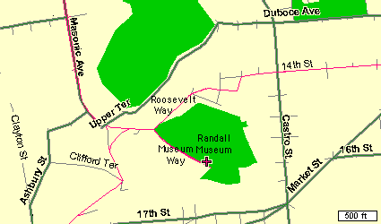  Map to Randall Museum