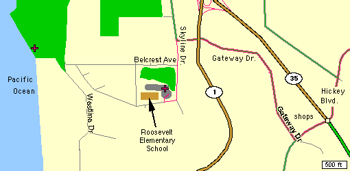 Roosevelt map